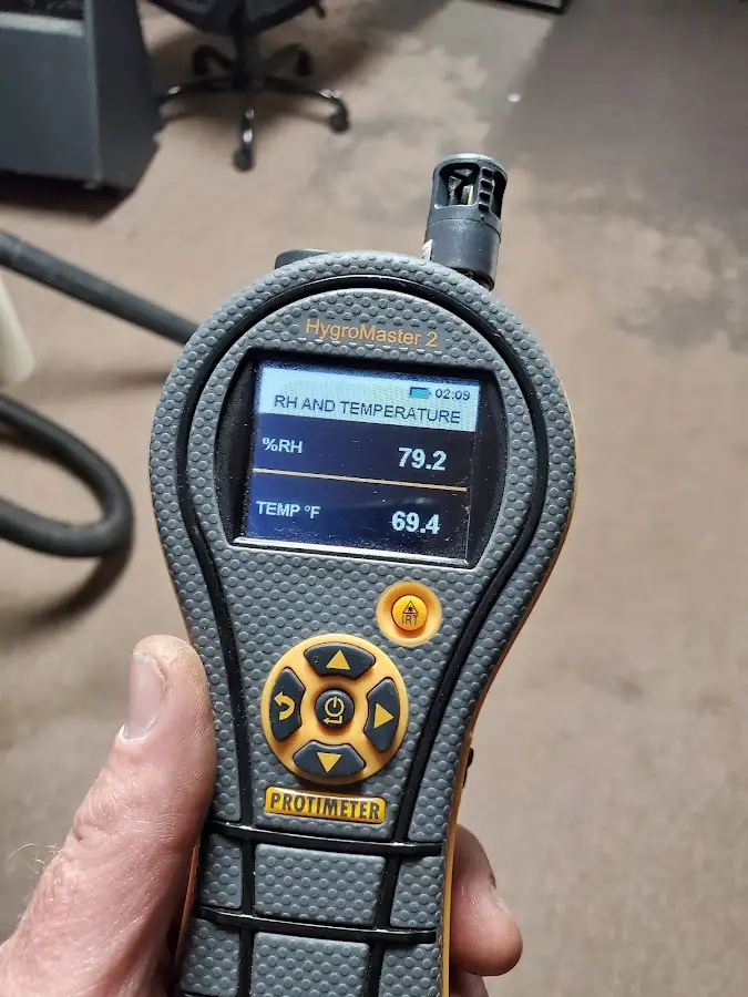 Moisture meter humidity assessment for Mold Remediation & Removal in Hutchison